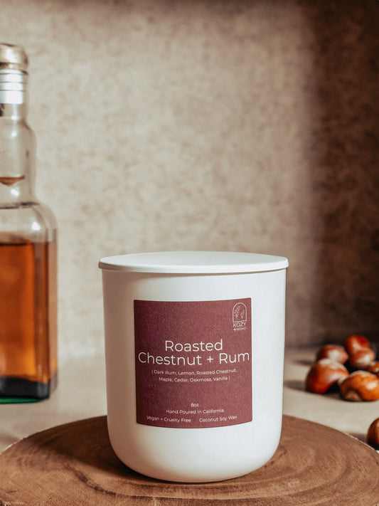 Roasted Chestnut + Rum