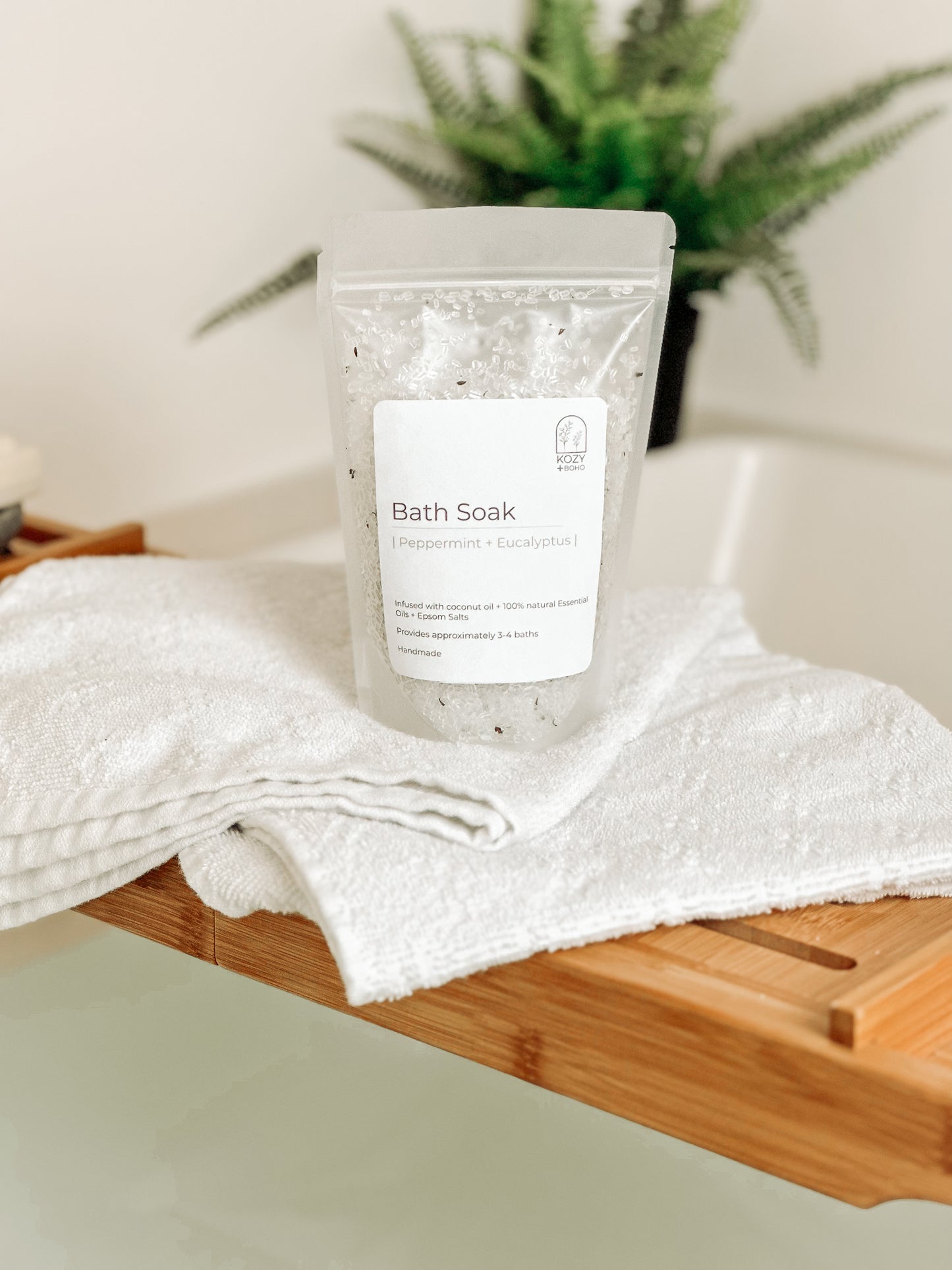 Bath Soak - Peppermint + Eucalyptus