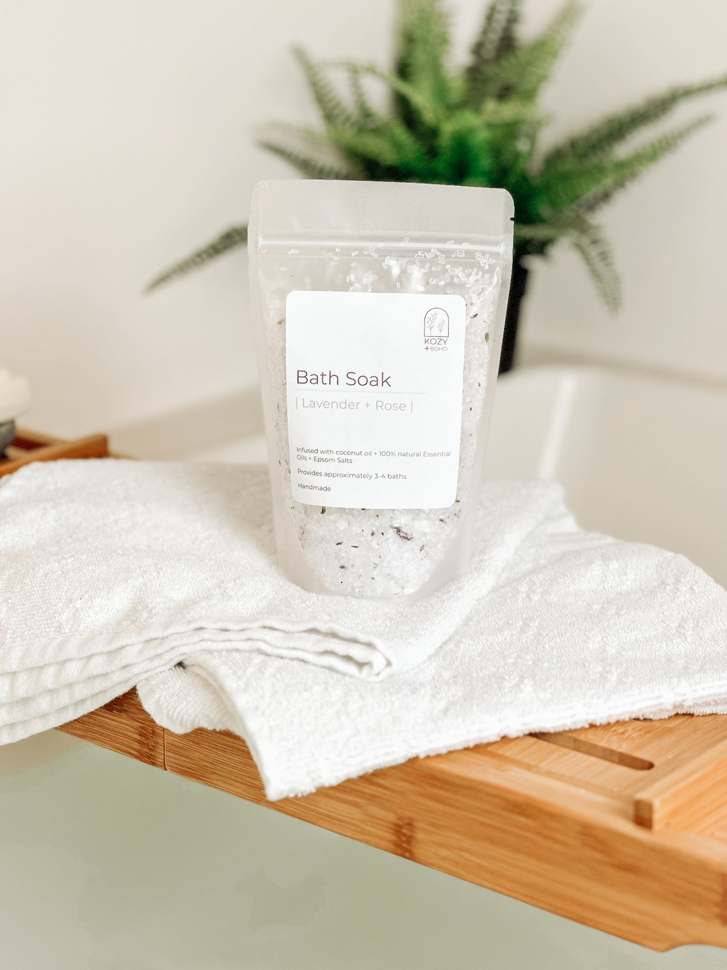 Bath Soak - Lavender + Rose