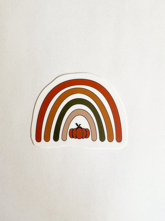 Autumn Rainbow Sticker