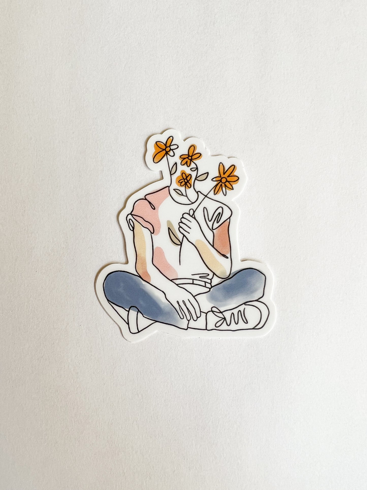 Flower Girl Sticker